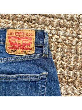 531 Levi’s Jeans 32x30 Men’s Denim Athletic Slim